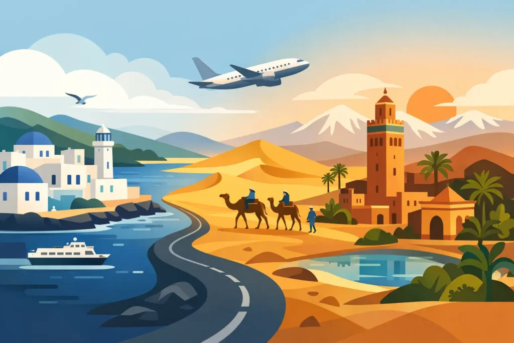 8 Days Tangier to Marrakech Itinerary
