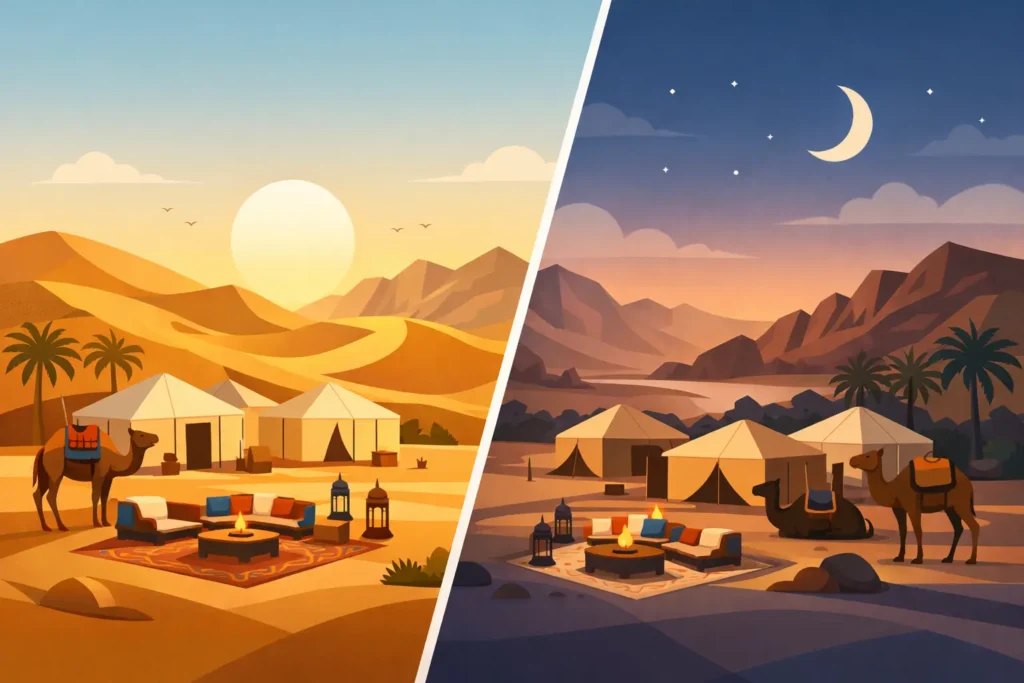 Merzouga versus Zagora Desert Camps Compared