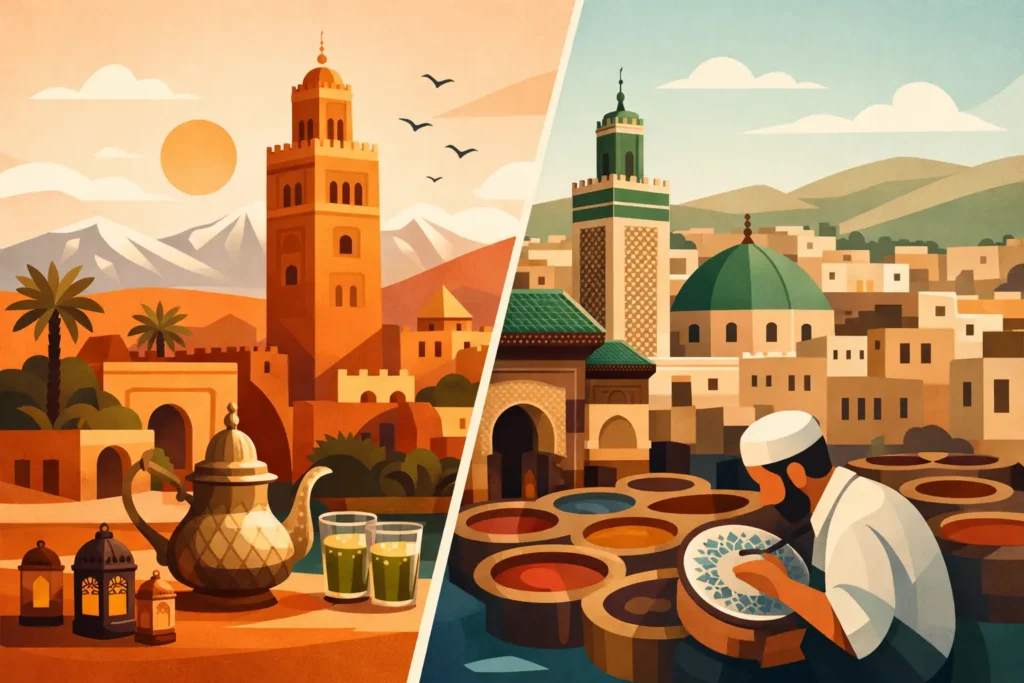 Marrakech Versus Fes Culture for Your Holiday