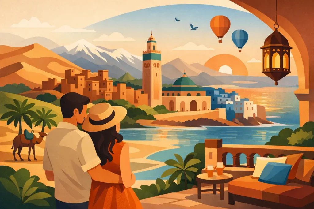 10 Best Morocco Stops for Couples to Share