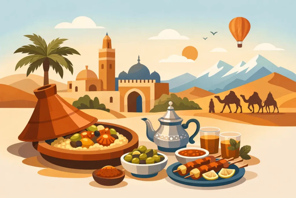 How to Create a Morocco Culinary Itinerary